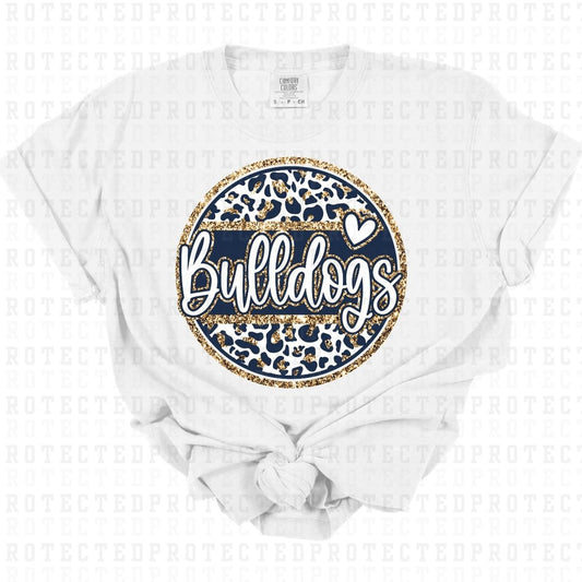 BULLDOGS *FAUX SEQUIN* - DTF TRANSFER