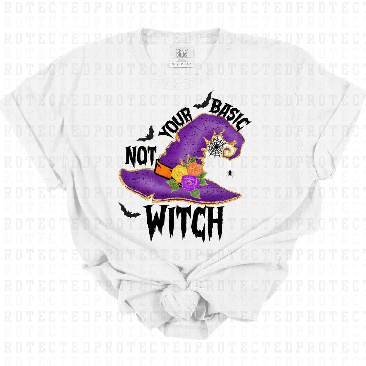 NOT YOUR BASIC WITCH - DTF TRANSFER