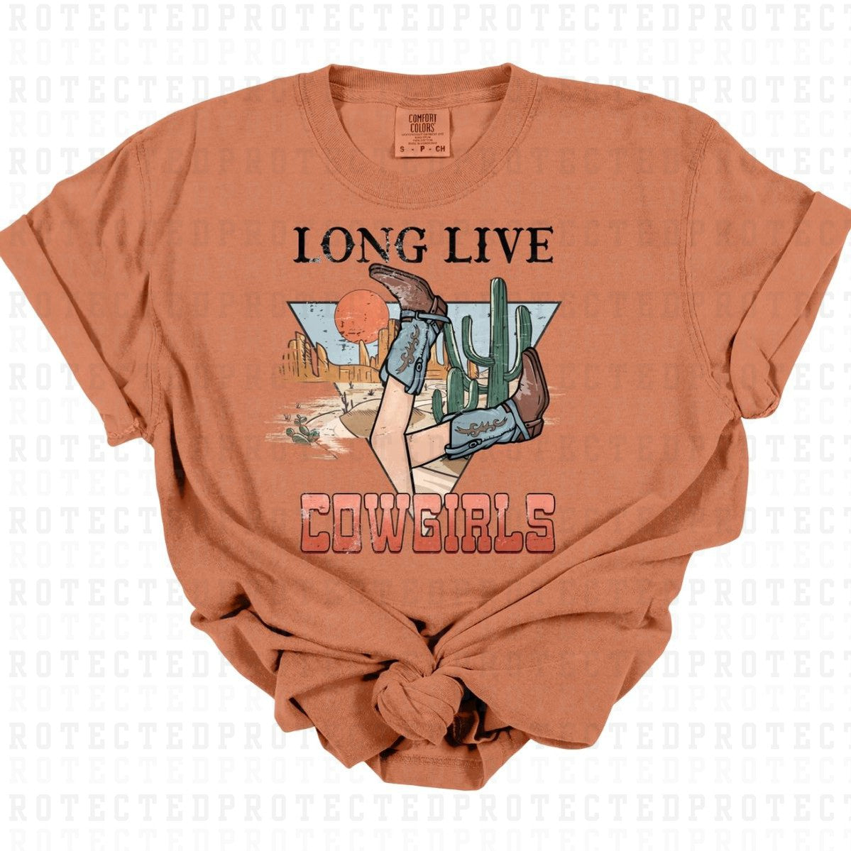 LONG LIVE COWGIRLS - DTF TRANSFER