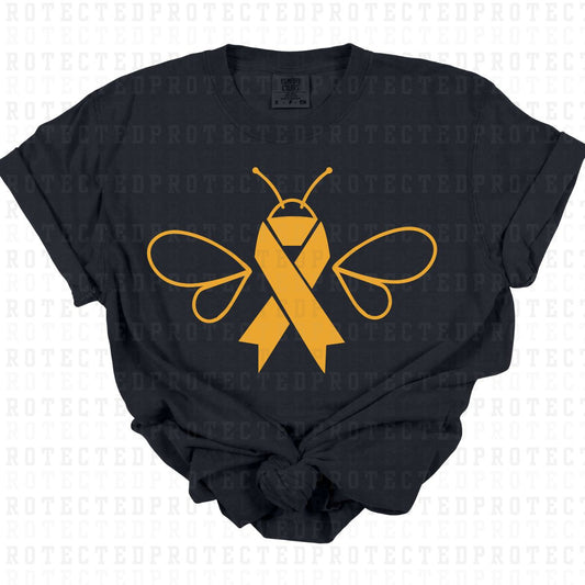 BEE GOLD RIBBON *SINGLE COLOR* - DTF TRANSFER