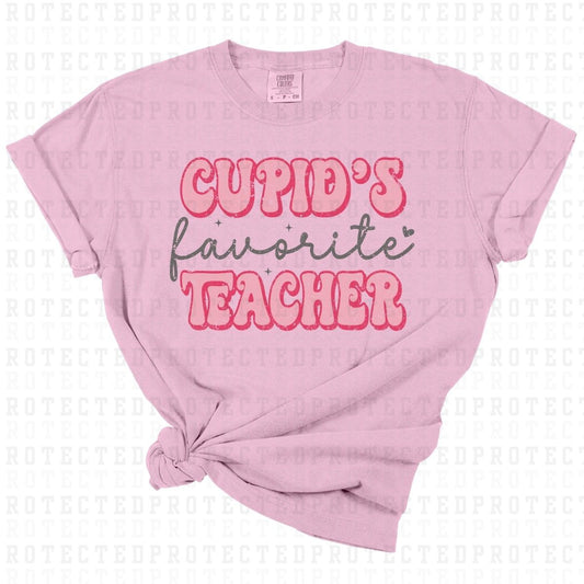 CUPIDS FAVORITE TEACHER - DTF TRANSFER