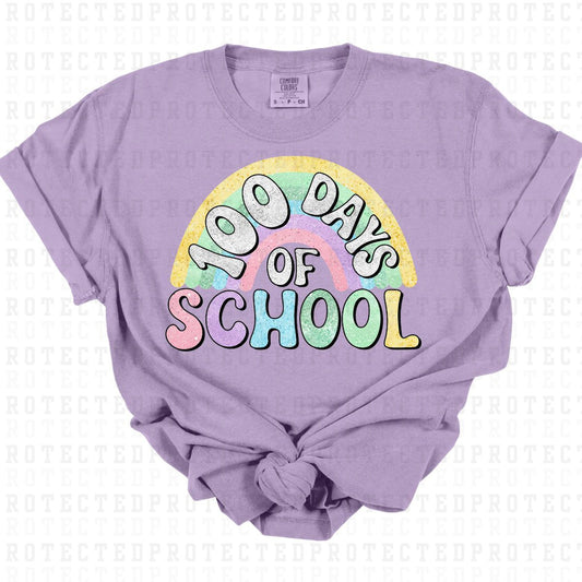 100 DAYS OF SCHOOL *FAUX SEQUIN* - DTF TRANSFER