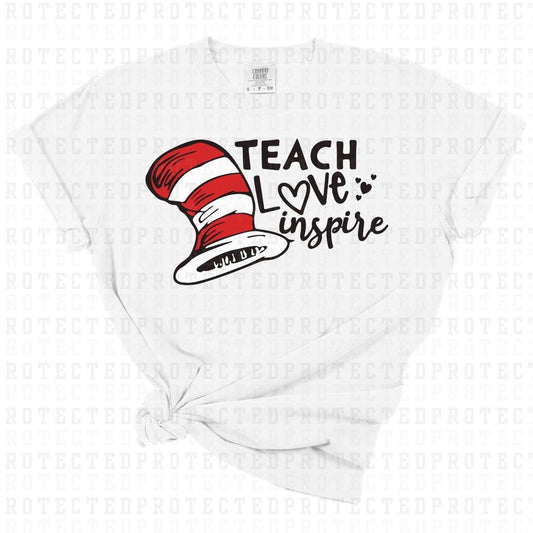 TEACH LOVE INSPIRE *DR SEUSS* - DTF TRANSFER