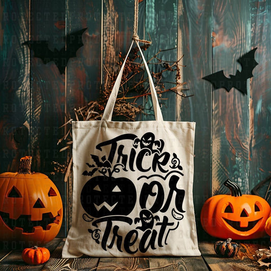 TRICK OR TREAT *SINGLE COLOR* - DTF TRANSFER