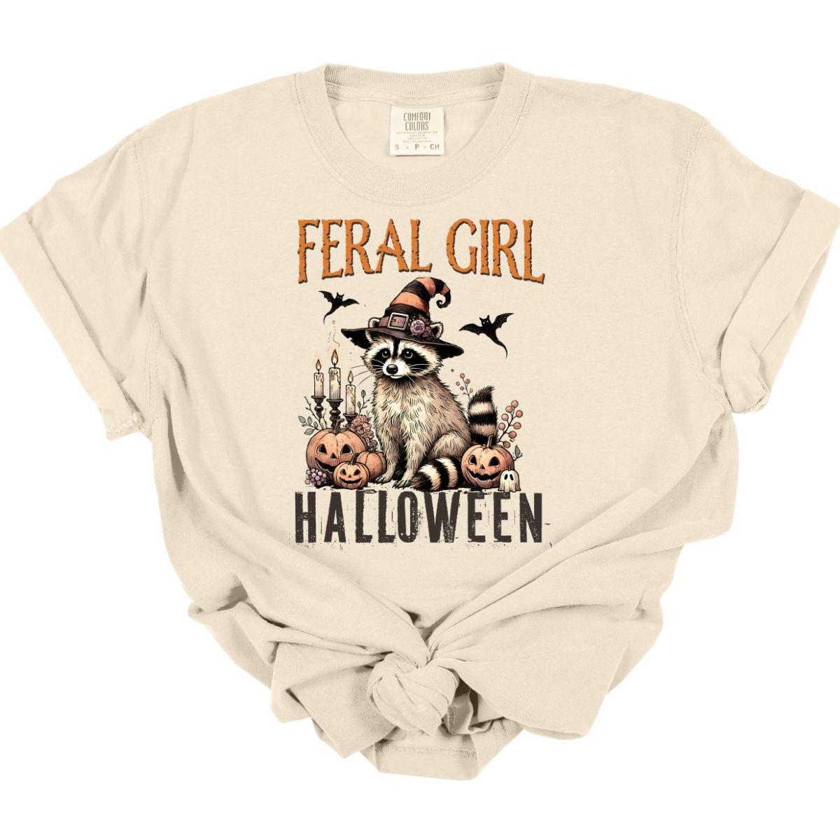 FERAL GIRL HALLOWEEN - DTF TRANSFER