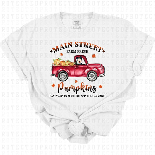 MAIN STREET PUMPKINS - DTF TRANSFER