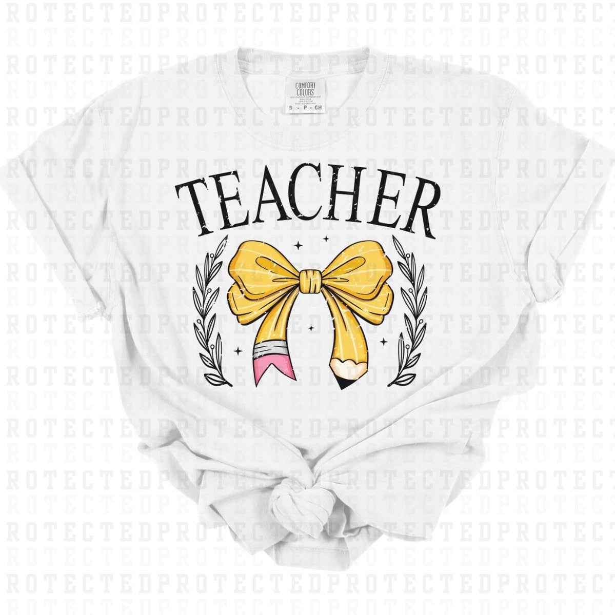 COQUETTE TEACHER *GRUNGE* - DTF TRANSFER