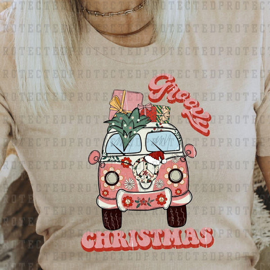 GROOVY CHRISTMAS - DTF TRANSFER