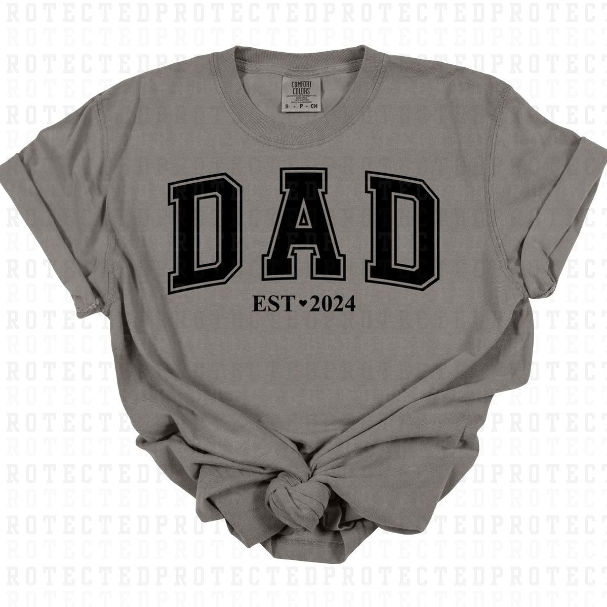 DAD 2024 *SINGLE COLOR* - DTF TRANSFER