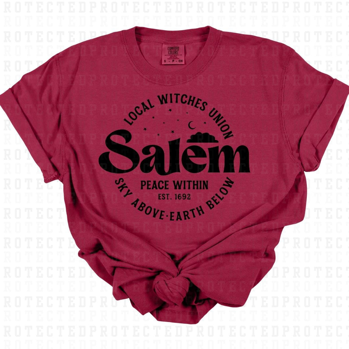 SALEM *SINGLE COLOR* - DTF TRANSFER