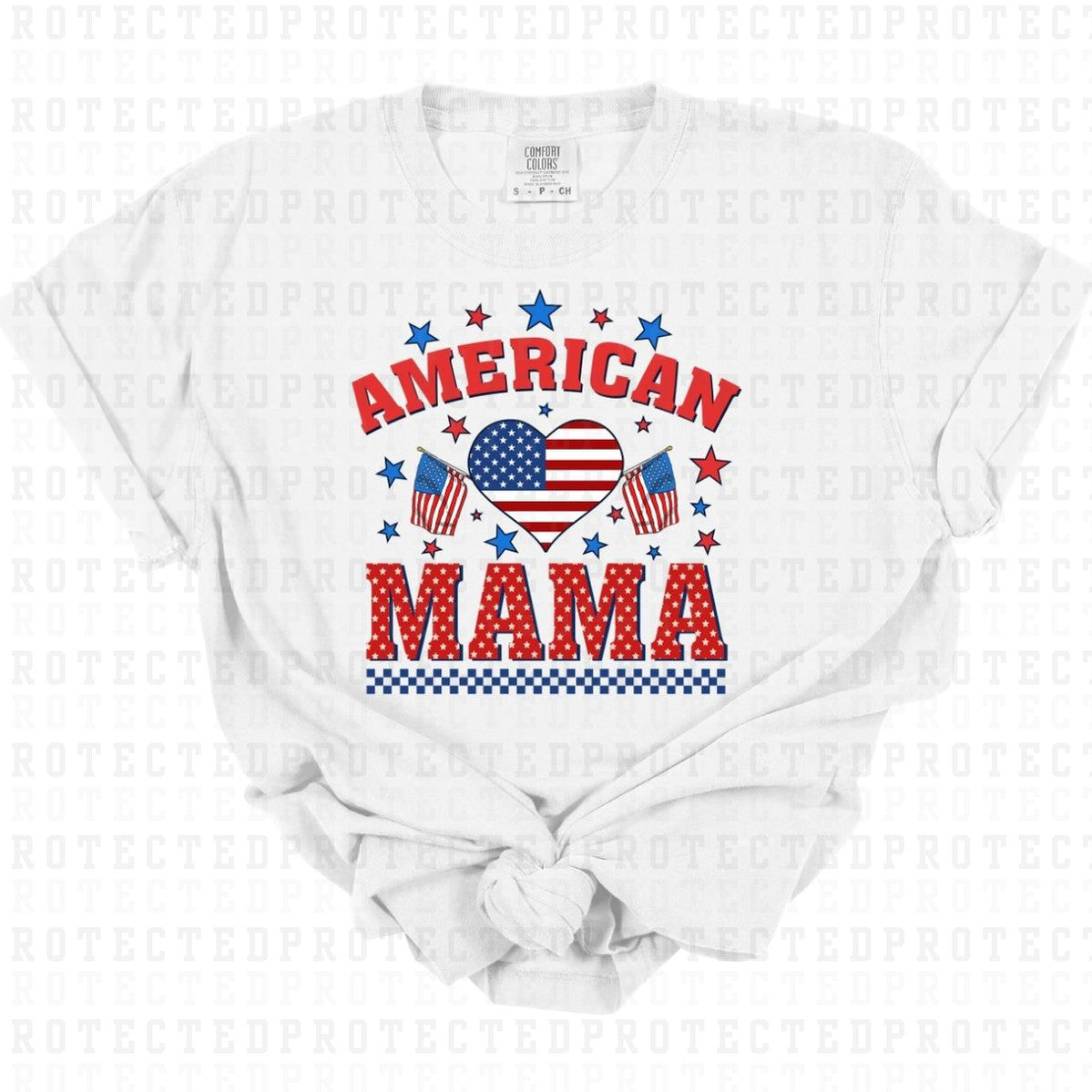 AMERICAN MAMA - DTF TRANSFER