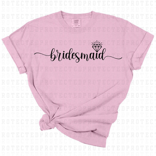 BRIDESMAID *SINGLE COLOR* - DTF TRANSFER