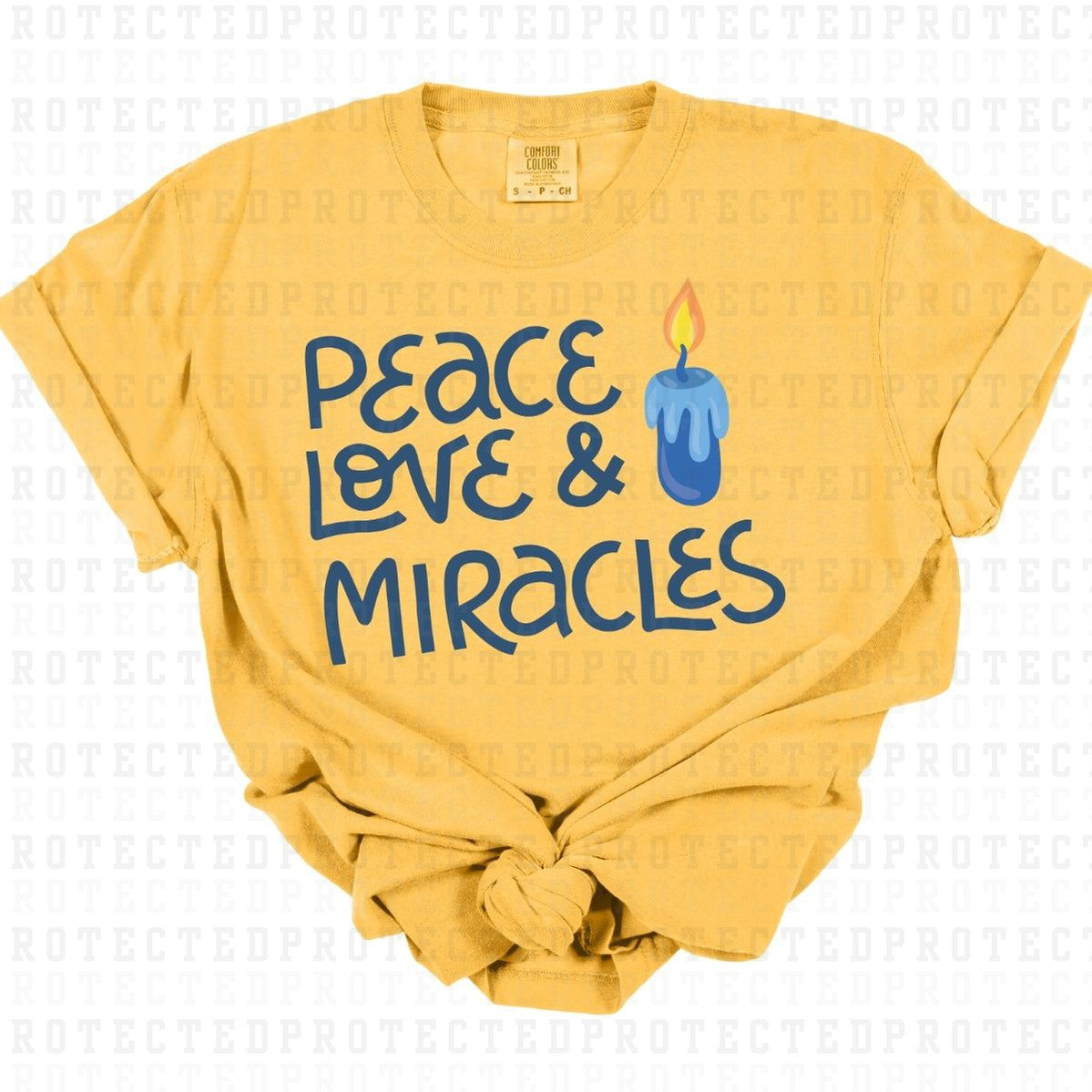 PEACE LOVE MIRACLES - DTF TRANSFER