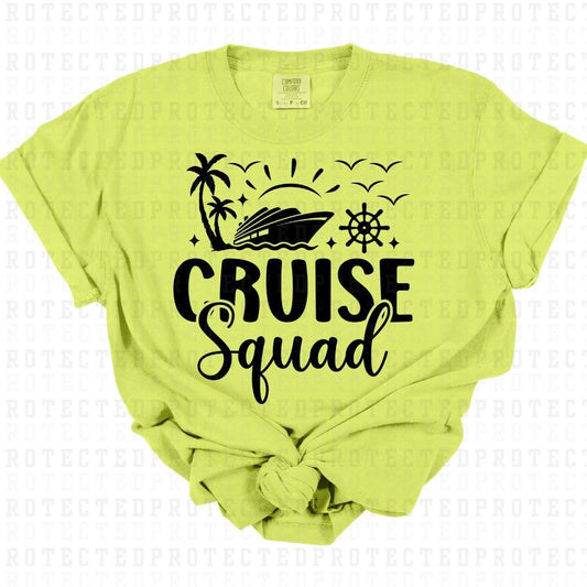 CRUISE SQUAD *SINGLE COLOR* - DTF TRANSFER