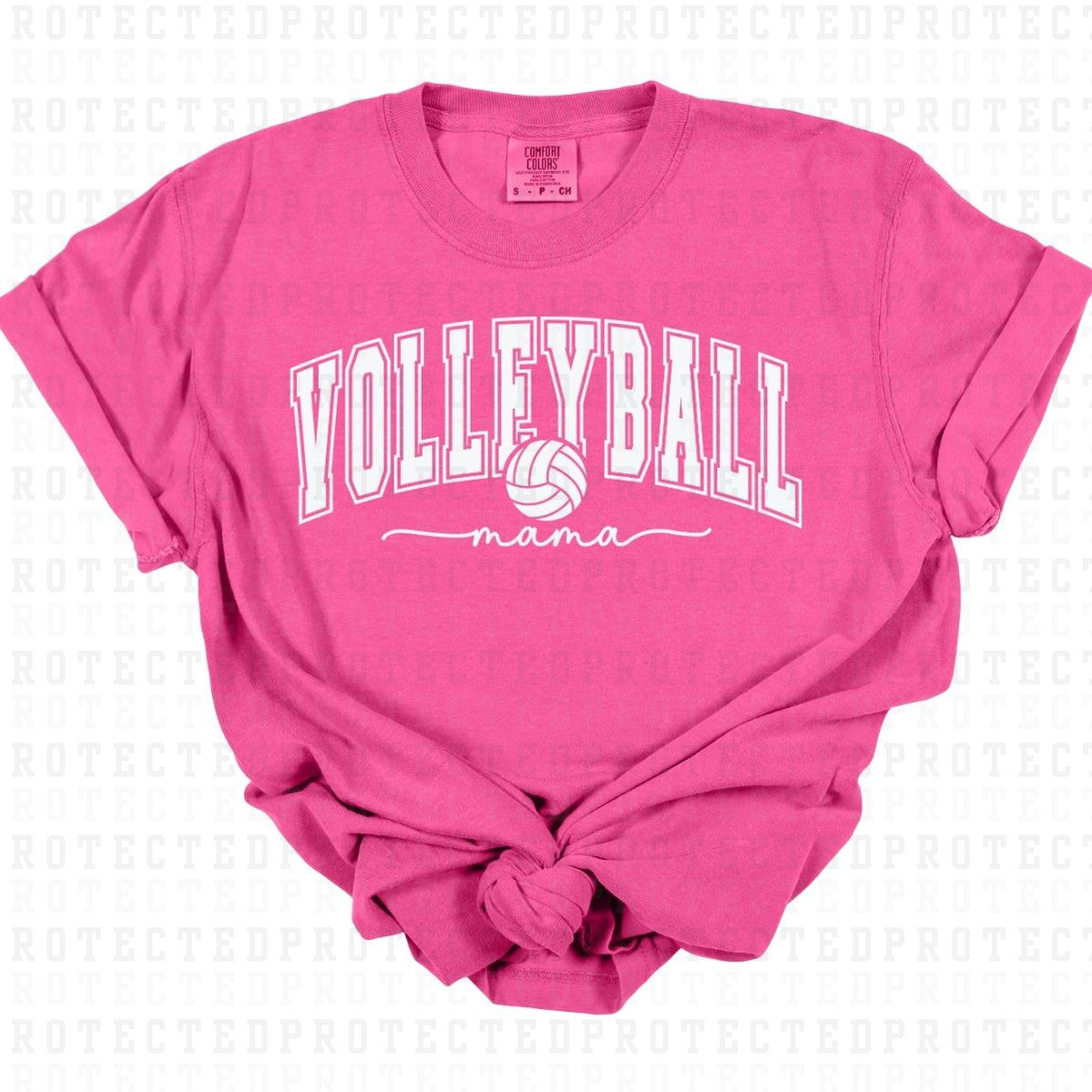 VOLLEYBALL MAMA *SINGLE COLOR* - DTF TRANSFER