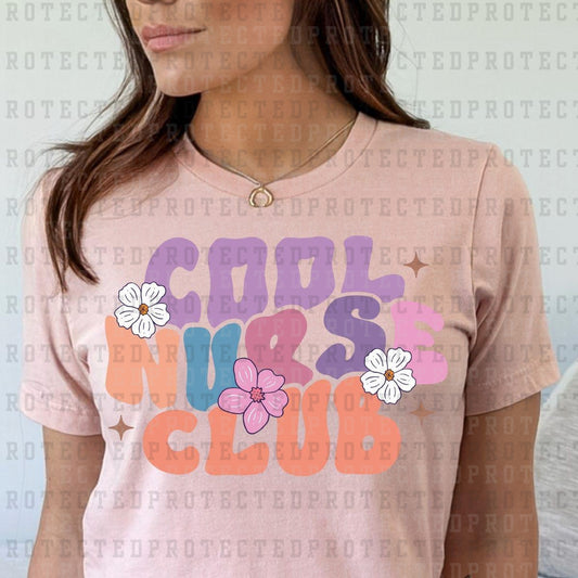 COOL NURSE CLUB - DTF TRANSFER