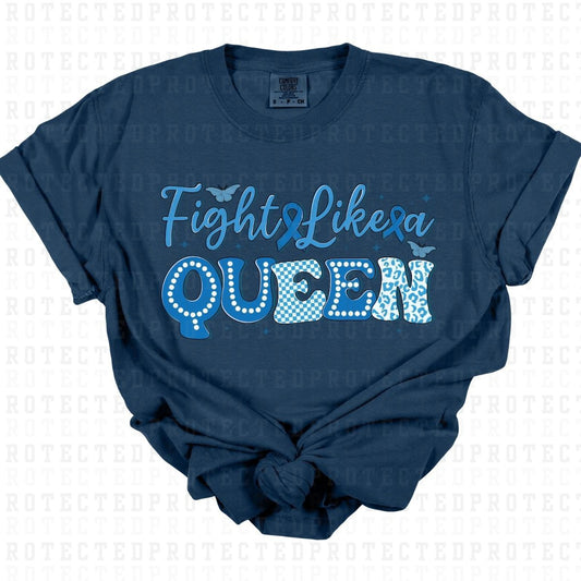 FIGHT LIKE A QUEEN - DTF TRANSFER