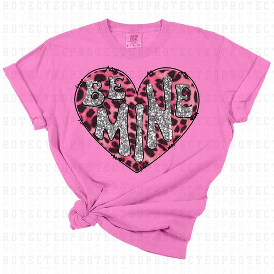 BE MINE *FAUX SEQUIN* - DTF TRANSFER