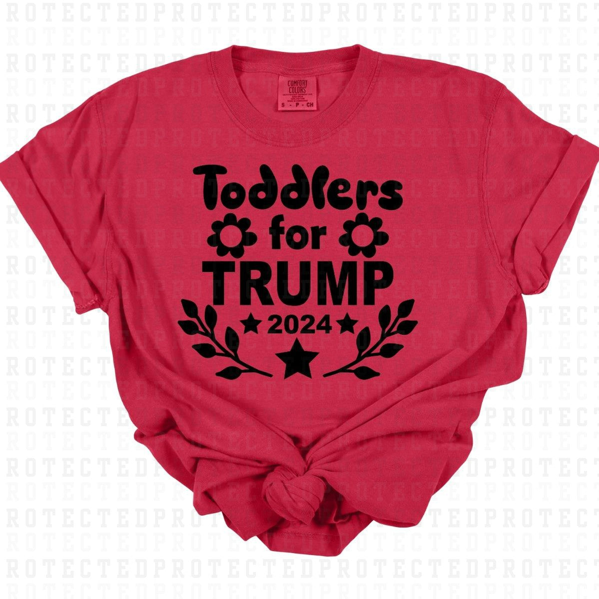 TODDLERS FOR TRUMP *SINGLE COLOR* - DTF TRANSFER