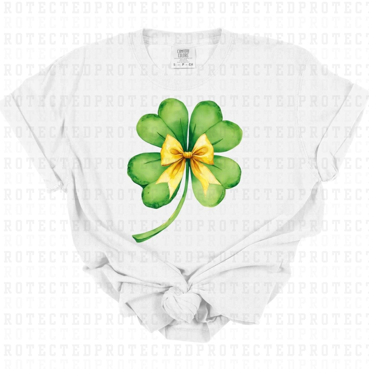 COQUETTE 4 LEAF CLOVER - DTF TRANSFER