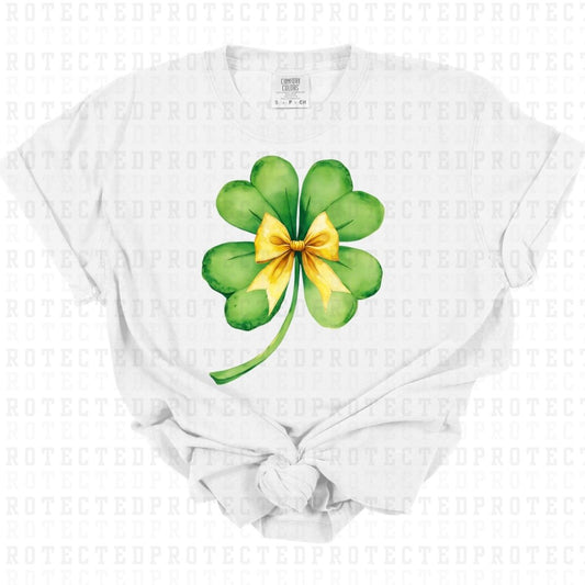 COQUETTE 4 LEAF CLOVER - DTF TRANSFER