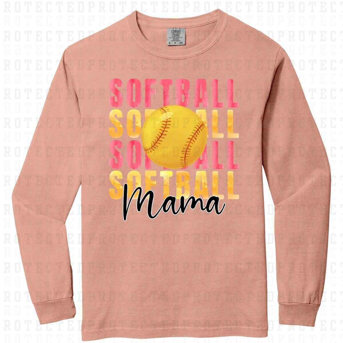 SOFTBALL MAMA - DTF TRANSFER