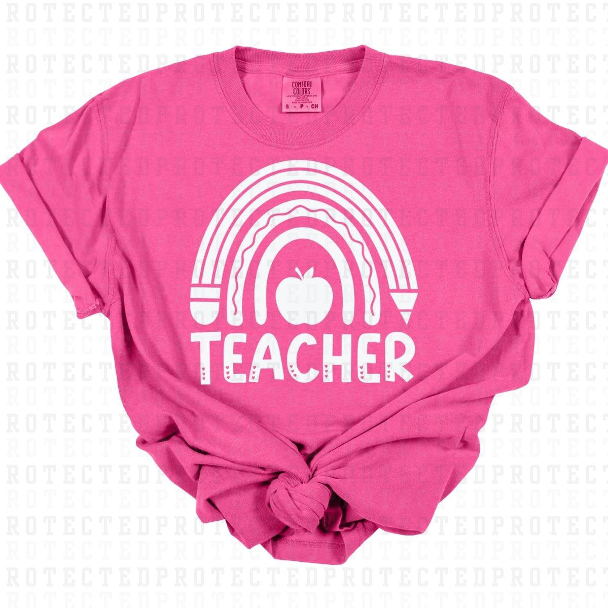 TEACHER *SINGLE COLOR* - DTF TRANSFER