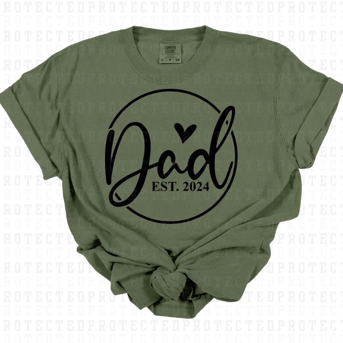 DAD 2024 *SINGLE COLOR* - DTF TRANSFER