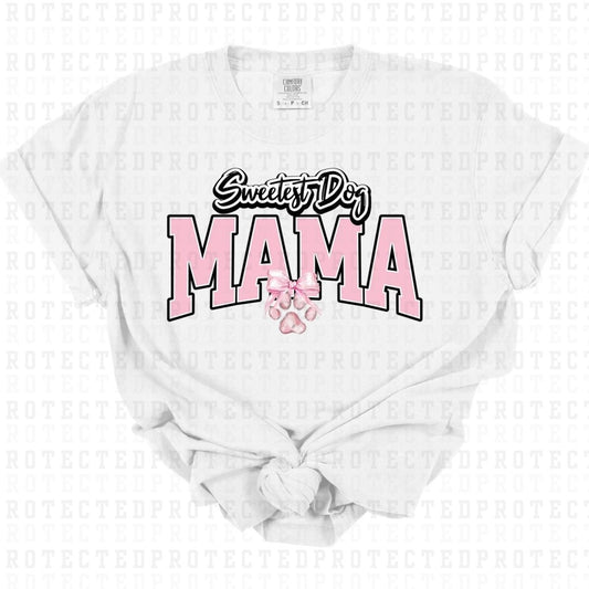 COQUETTE SWEETEST DOG MAMA - DTF TRANSFER