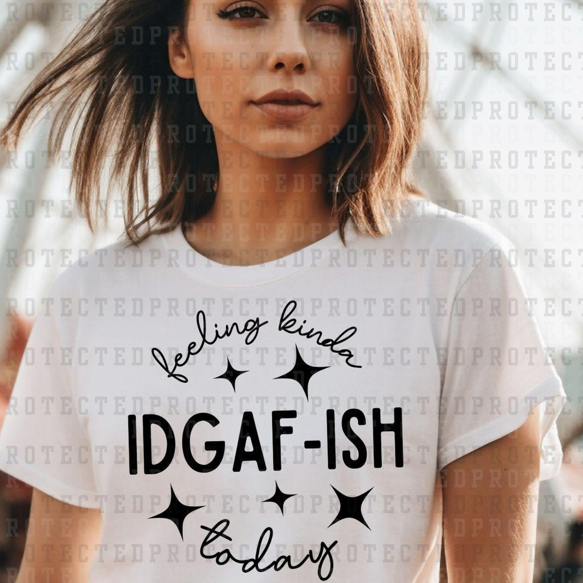 IDGAF-ISH *SINGLE COLOR* - DTF TRANSFER