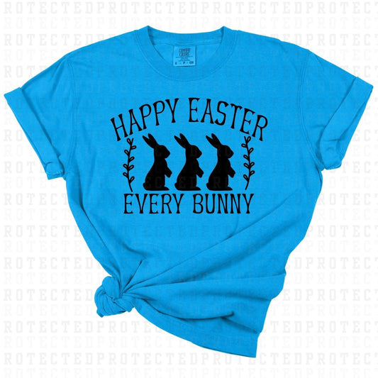 HAPPY EASTER EVERY BUNNY *SINGLE COLOR* - DTF TRANSFER