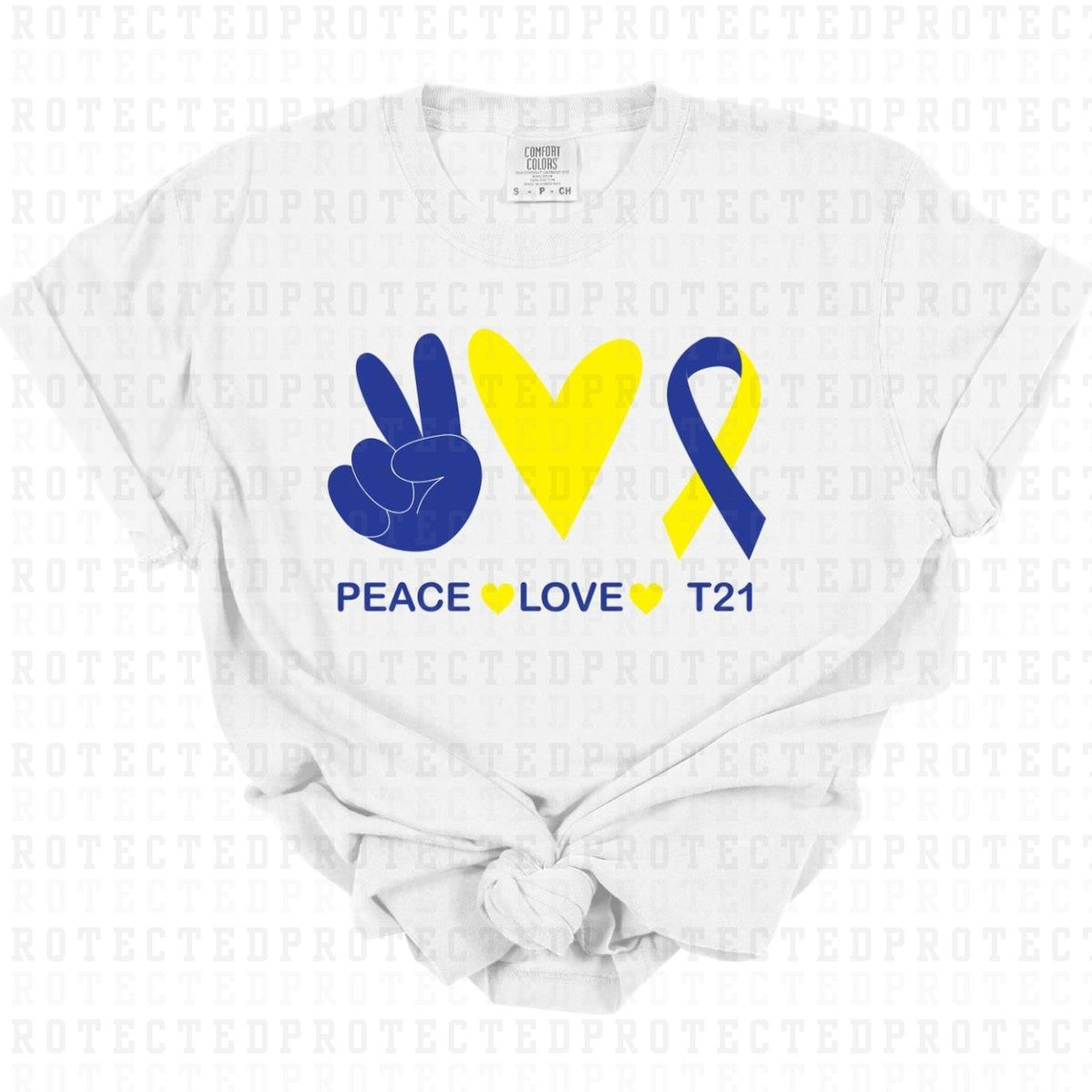 PEACE LOVE T21 - DTF TRANSFER
