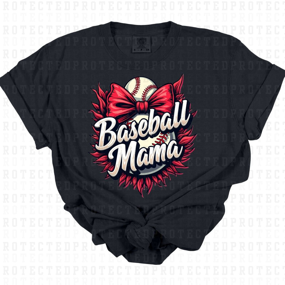 COQUETTE BASEBALL MAMA - DTF TRANSFER