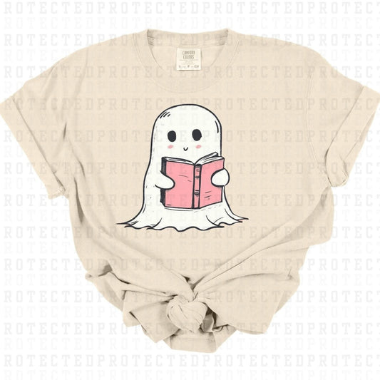 GHOSTIE W/ BOOK - DTF TRANSFER