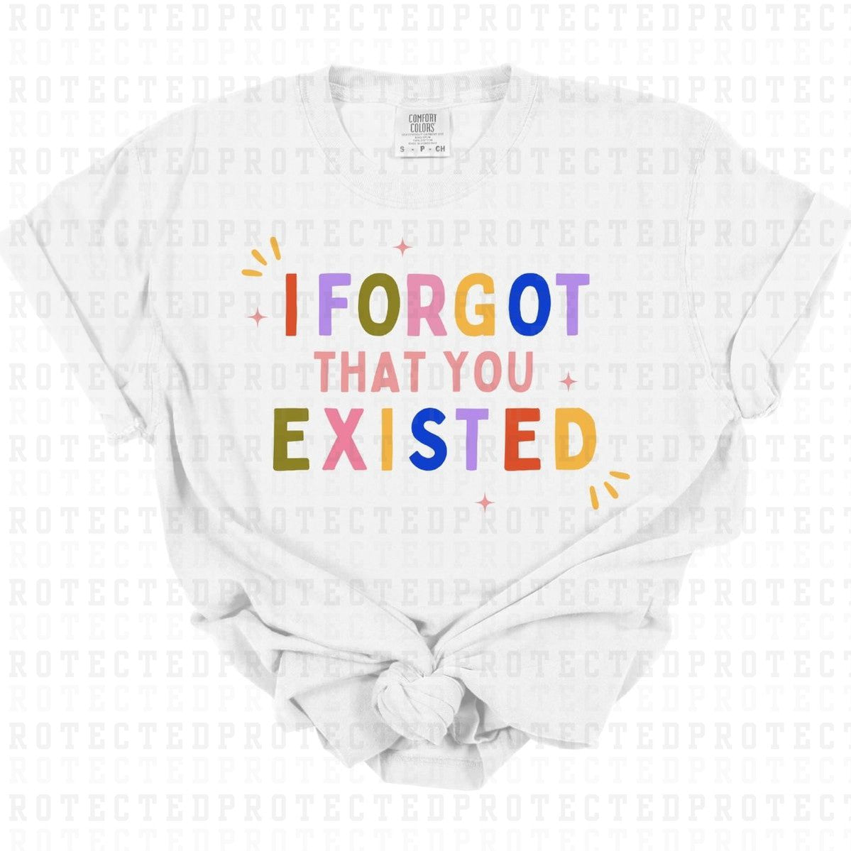 I FORGOT THAT YOU EXISTED *TSWIFT* - DTF TRANSFER