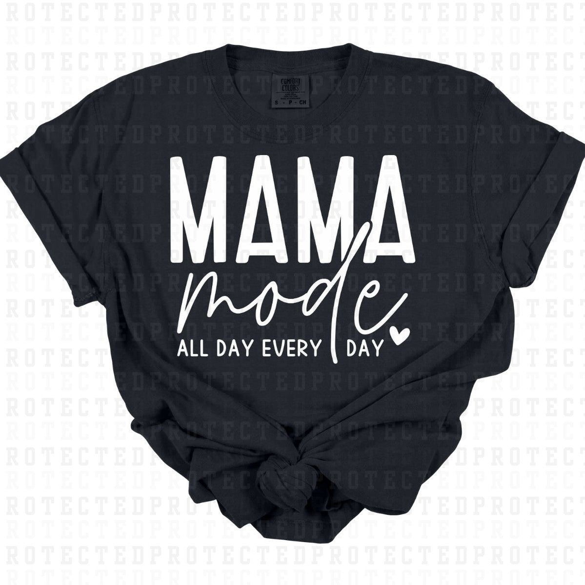 MAMA MODE *WHITE - SINGLE COLOR* - DTF TRANSFER