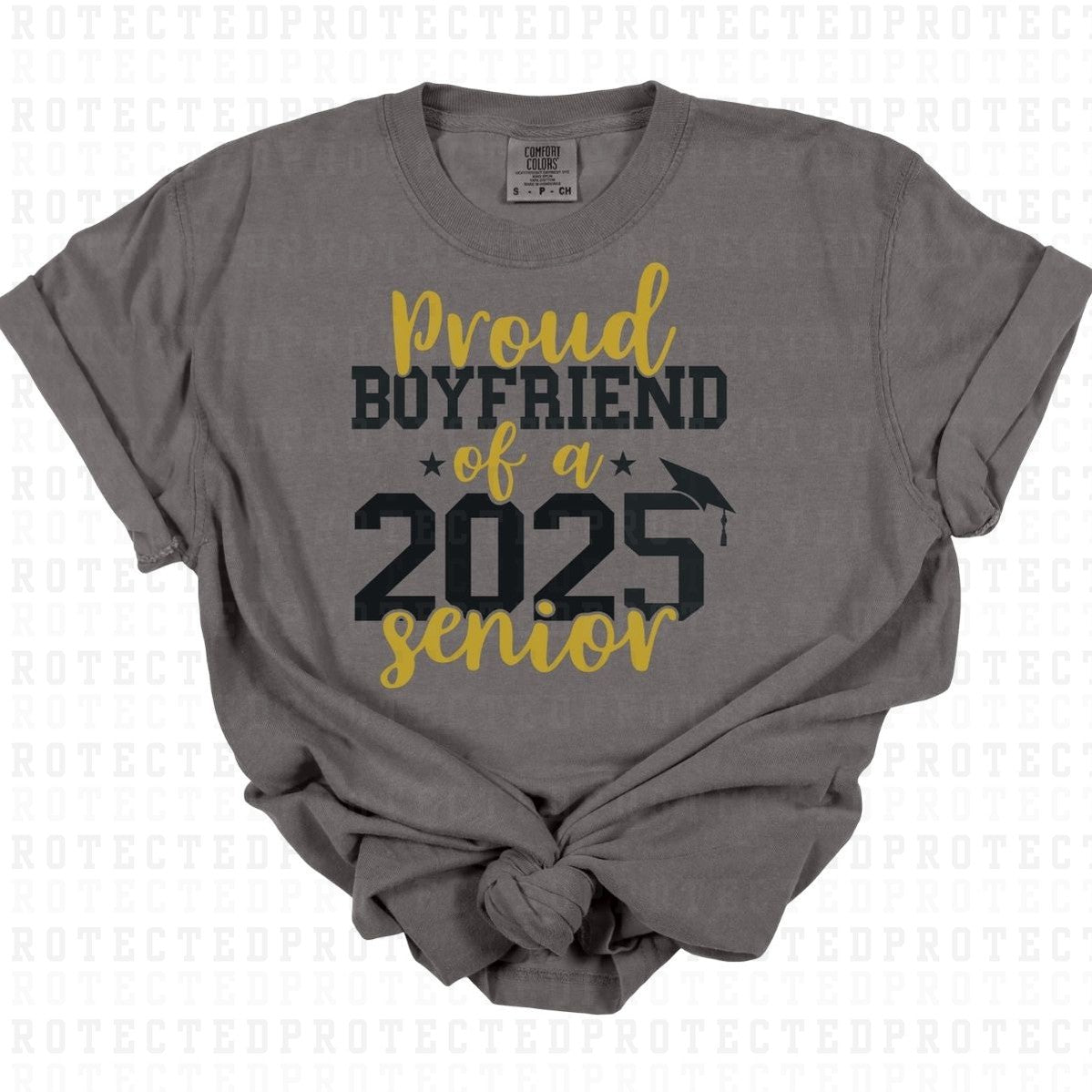 PROUD BOYFRIEND 2025 SENIOR - DTF TRANSFER