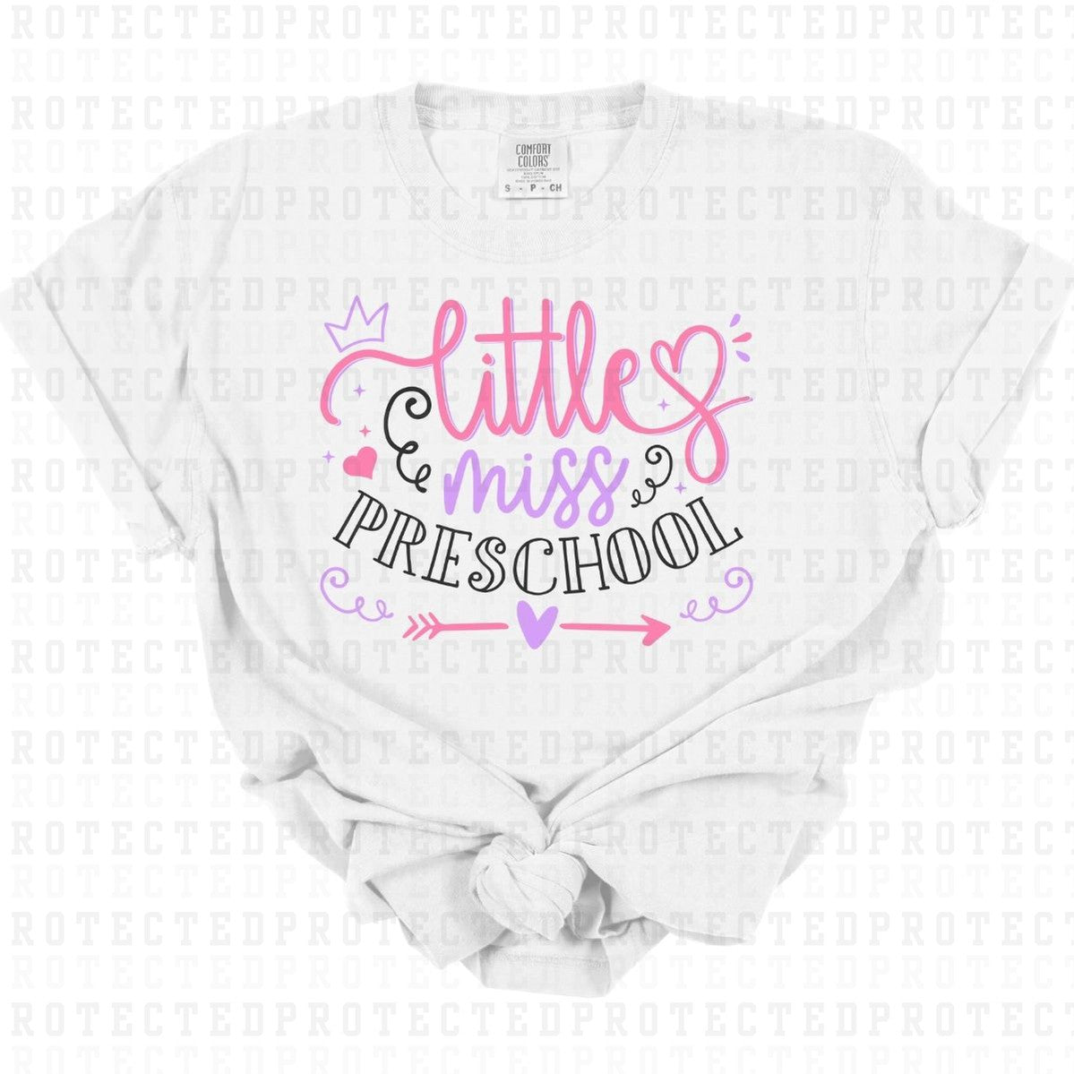 LITTLE MISS PRESCHOOL - DTF TRANSFER