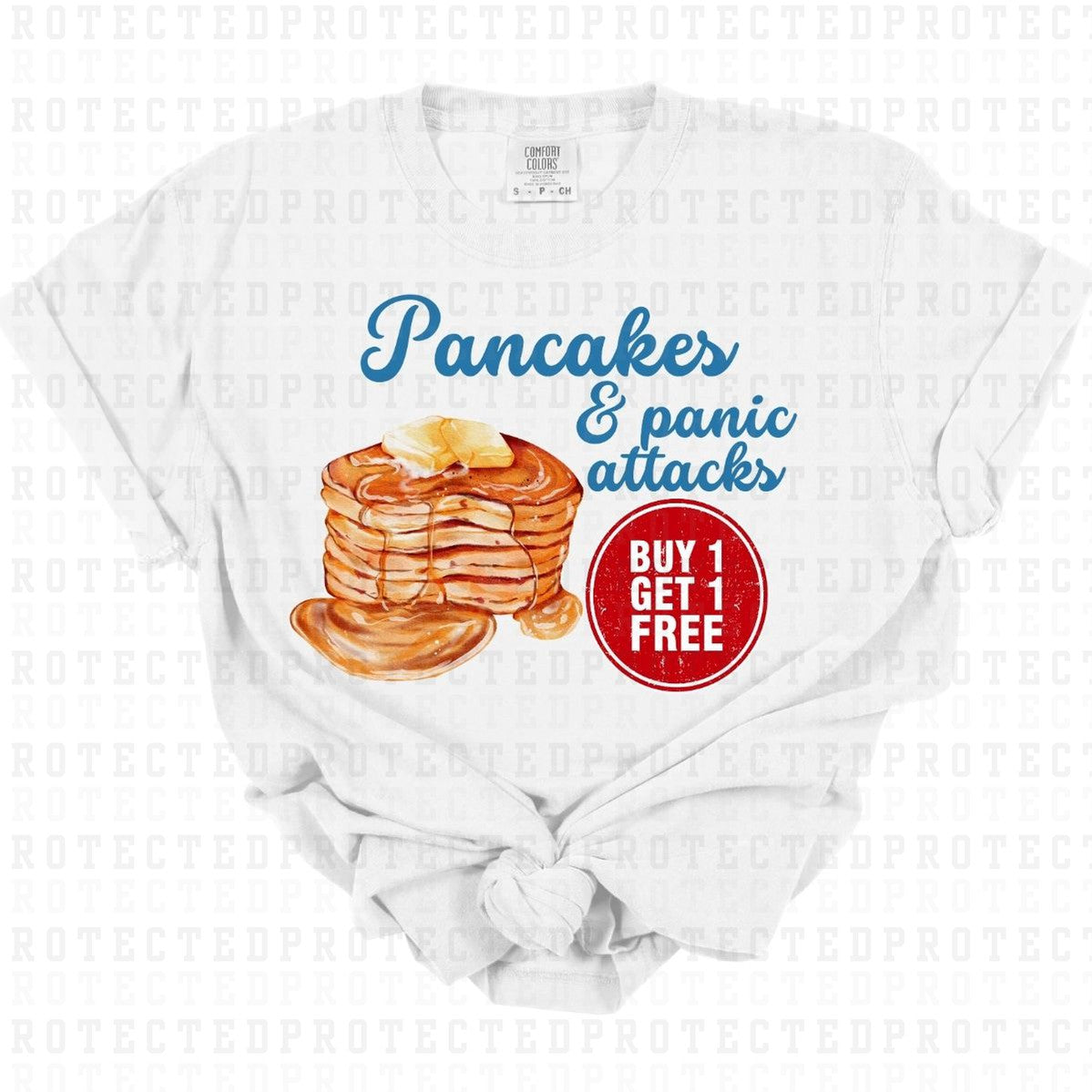 PANCAKES & PANIC ATTACKS - DTF TRANSFER