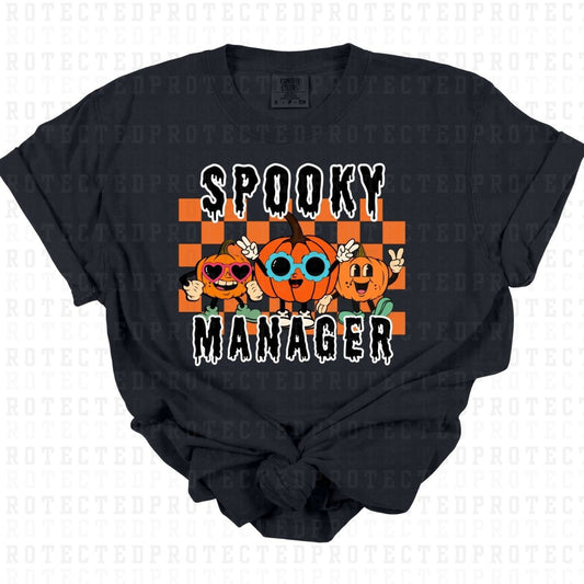 SPOOKY MANAGER - DTF TRANSFER