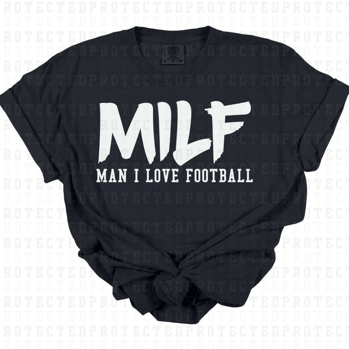 MAN I LOVE FOOTBALL *SINGLE COLOR* - DTF TRANSFER