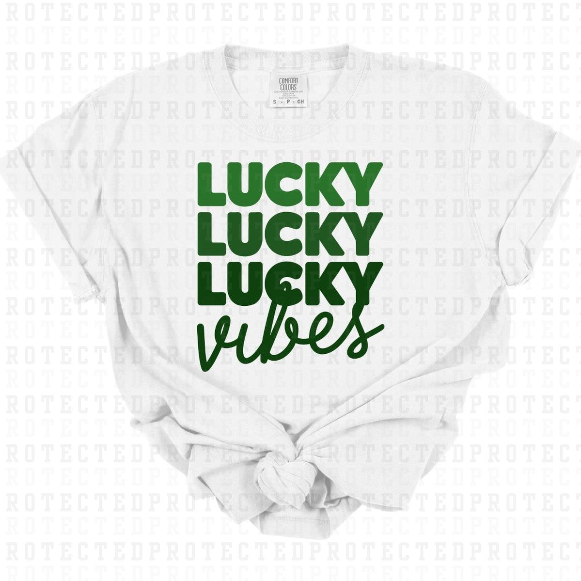 LUCKY VIBES - DTF TRANSFER