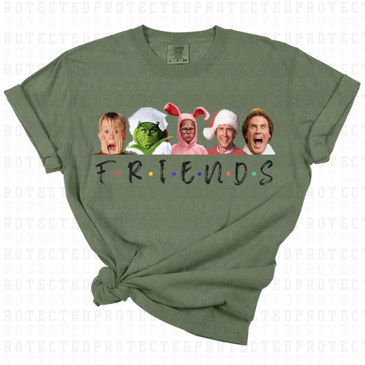 F.R.I.E.N.D.S CHRISTMAS MOVIES CREW - DTF TRANSFER