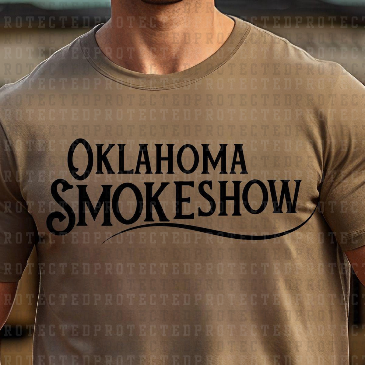 OKLAHOMA SMOKESHOW ZACH BRYAN *SINGLE COLOR* - DTF TRANSFER