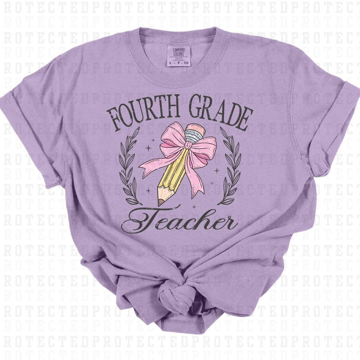 COQUETTE 4TH GRADE TEACHER *GRUNGE* - DTF TRANSFER