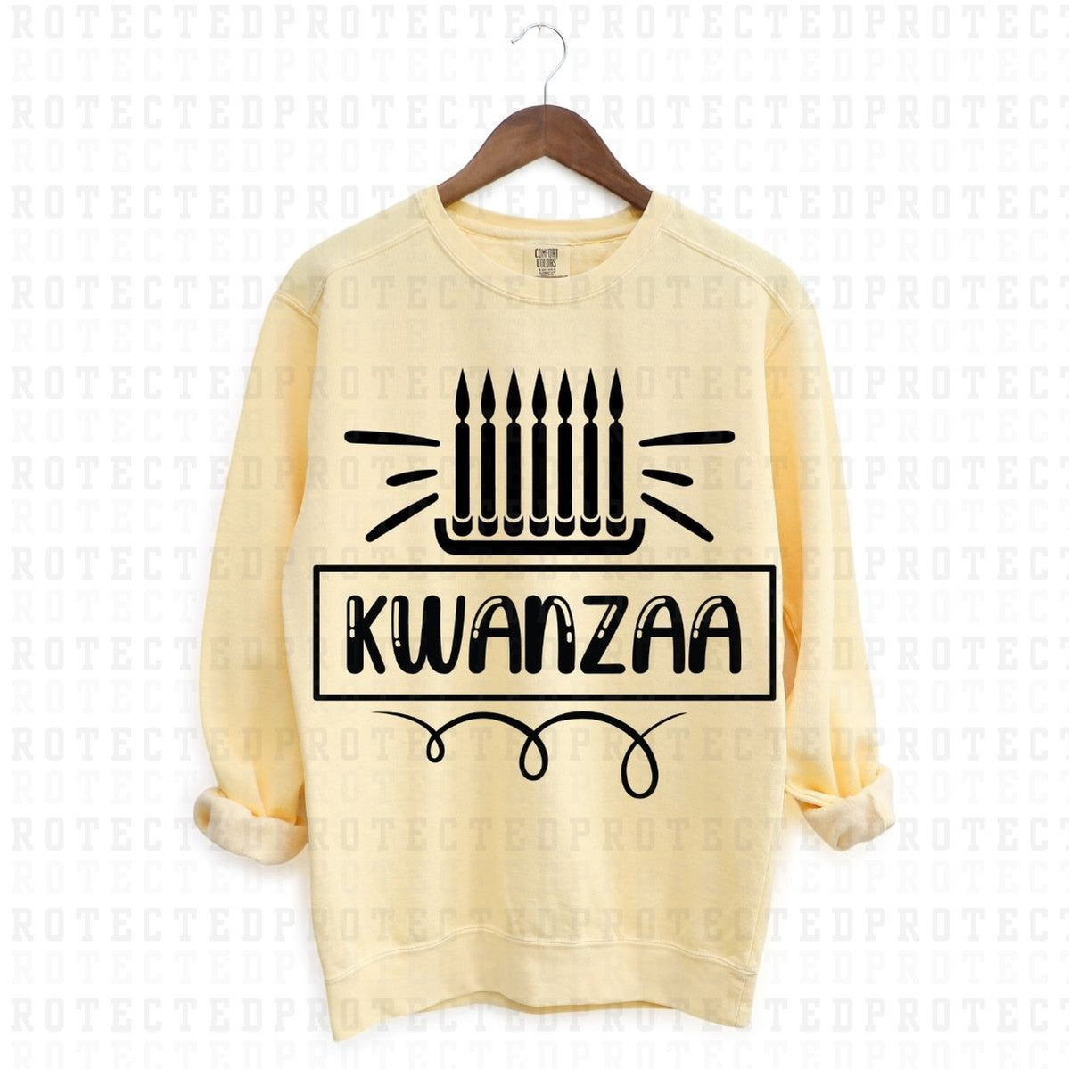 KWANZAA *SINGLE COLOR* - DTF TRANSFER