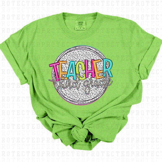 THIRD GRADE TEACHER - DTF TRANSFER