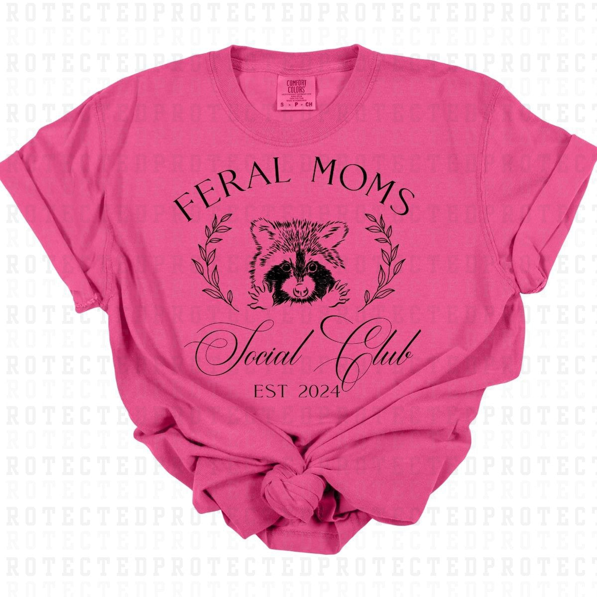 FERAL MOMS *SINGLE COLOR* - DTF TRANSFER