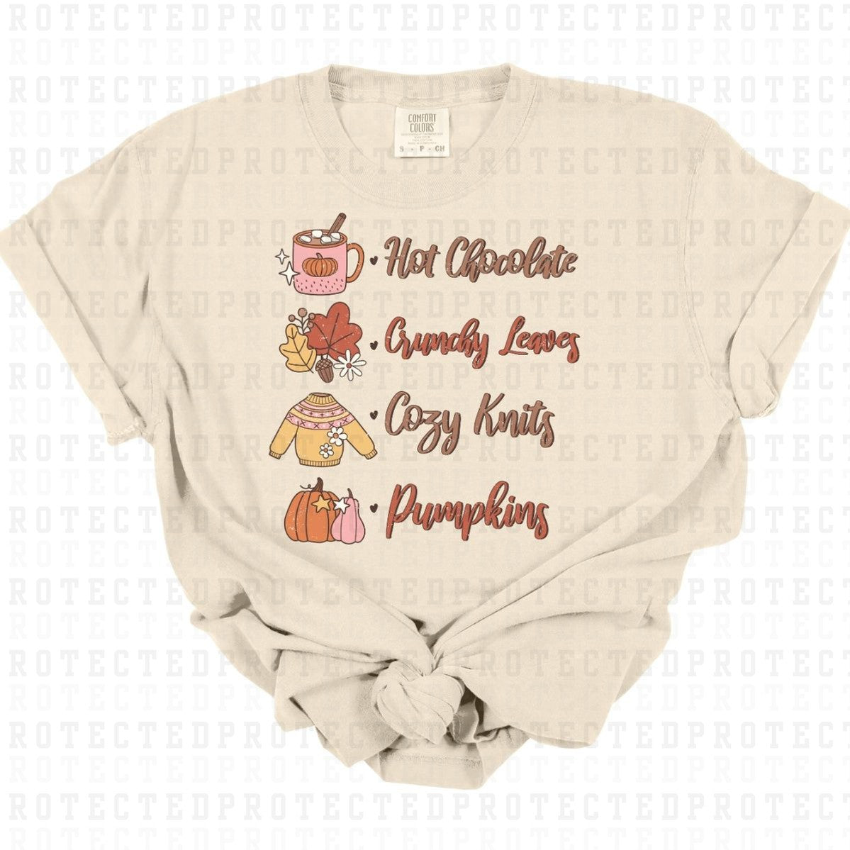 FALL THINGS *GRUNGE* - DTF TRANSFER