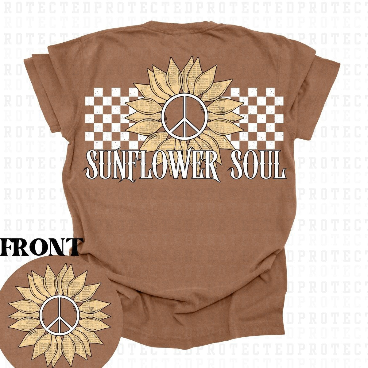 SUMMERFLOWER SOUL (POCKET+BACK)- DTF TRANSFER